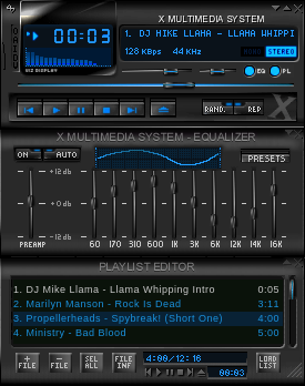 XMMS Winamp Skin
