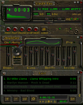 - - -   Vault-Tec WINAMP   - - -