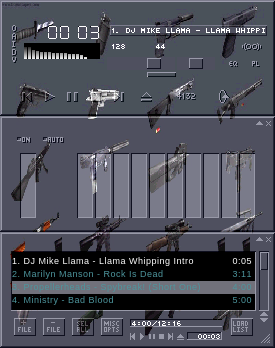 Alternate WinAmp Skin by