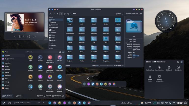 Bluish-Dark-Icons