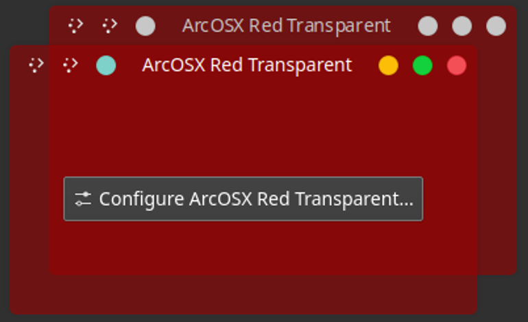 ArcOSX Red Transparent