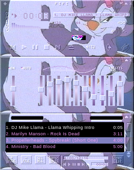 Fifi La Fume Classic Winamp Skin