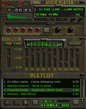 PIPBoy 2000 Audio Player