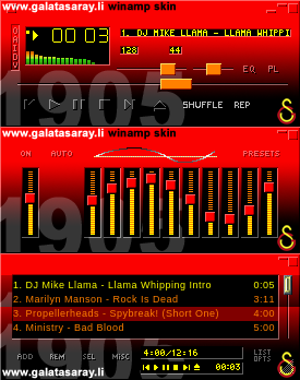 Sony WinAmp Skin by "The Sheich"(Petar B.I.)