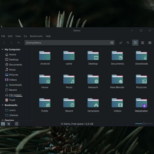 Mint Breeze - Calm Green Icons