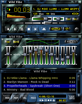 Wild Vibe (based on Sonic Vibe 4 or 2) (works in all Winamps Versions)