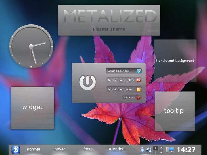 Metalized