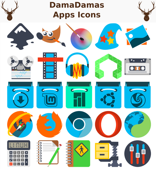 DamaDamas Icon Theme
