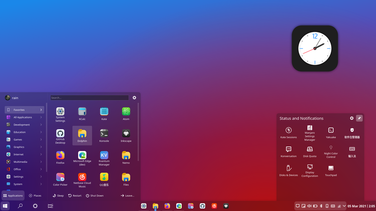 Win10Sur-dark Plasma Theme