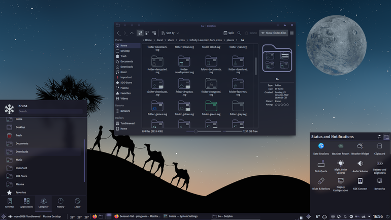 Infinity-Lavender-Dark-Icons