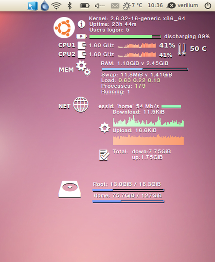 Another conky config