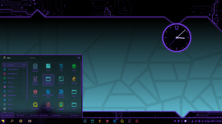 LyraP-dark Plasma Theme