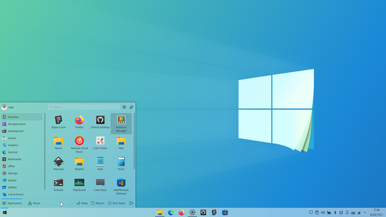 Win10OS Plasma-light Theme