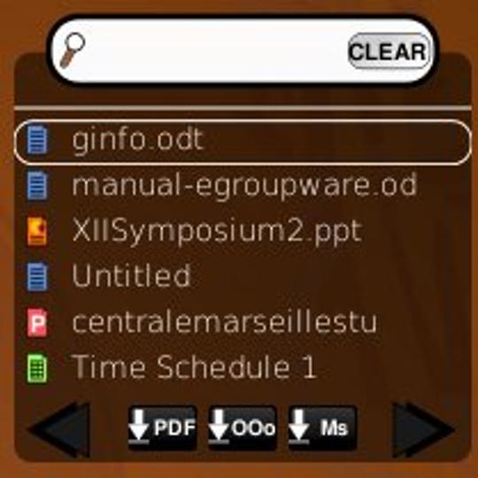 Google Docs Screenlet
