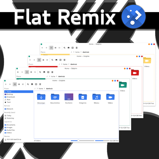 Flat Remix Light Aurorae