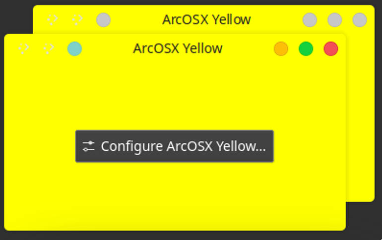 Arc OSX Yellow