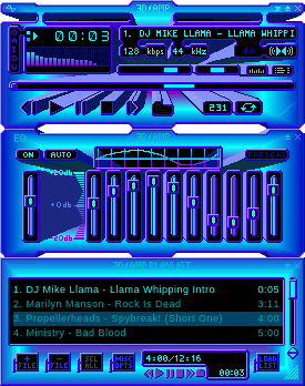 3d Amp Cool Blue