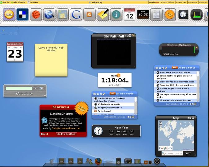 Dashboard Screenlet