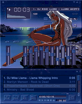 This Winamp skin was made by Miriya <miriyazen@hotmail.com>