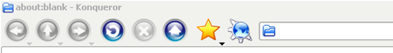 Konqueror Navigation Icons