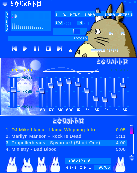 The series of ConanSan(Dreams Studio) WinAmp skin