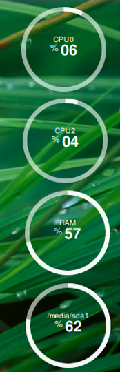 Circle Sensors Screenlet