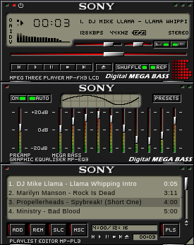 SONY MP-FX3 LCD v1.1