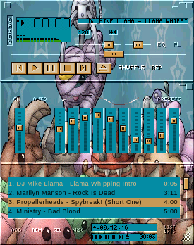 Ragnarok Fun WinAMP Skin v1.3 - Released 02/09/2002