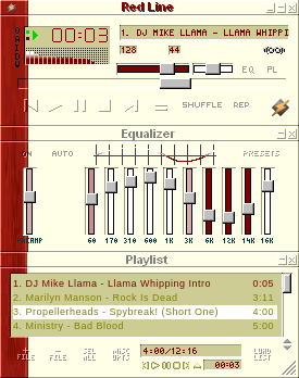 Simple Red Line