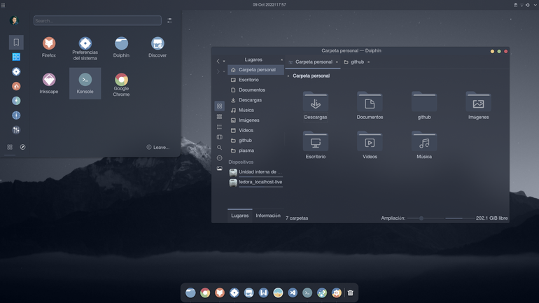 Nordic darker KDE
