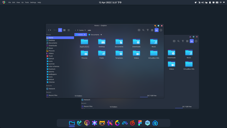 Lace Aurorae Theme