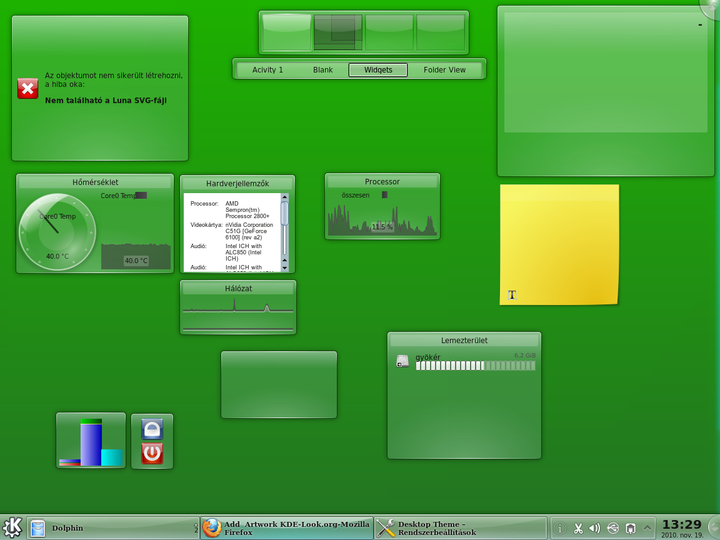 MyKDE-Plasma Theme (old versions)