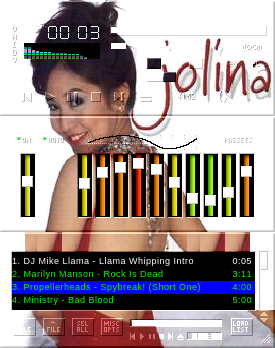 Alternate WinAmp Skin by