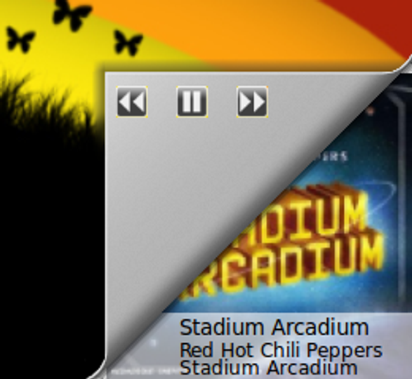 Nowplaying Screenlet modified