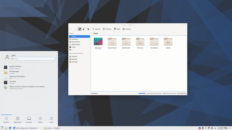 Adwaita KDE Plasma themes