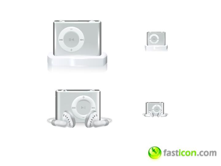 iPod shuffle icons