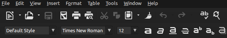 LibreOffice White Sifr Icon Pack