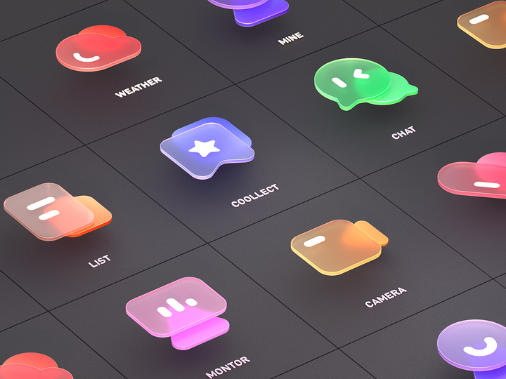 Infinity Glass Icon Theme