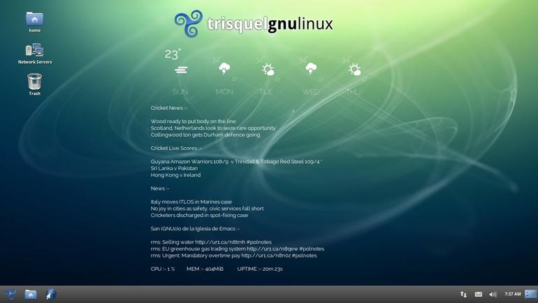 Conky Vision Trisquel