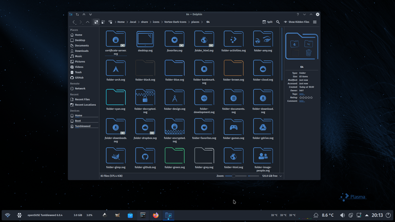 Vortex-Dark-Icons