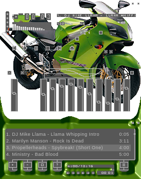Zx12r Green Beast