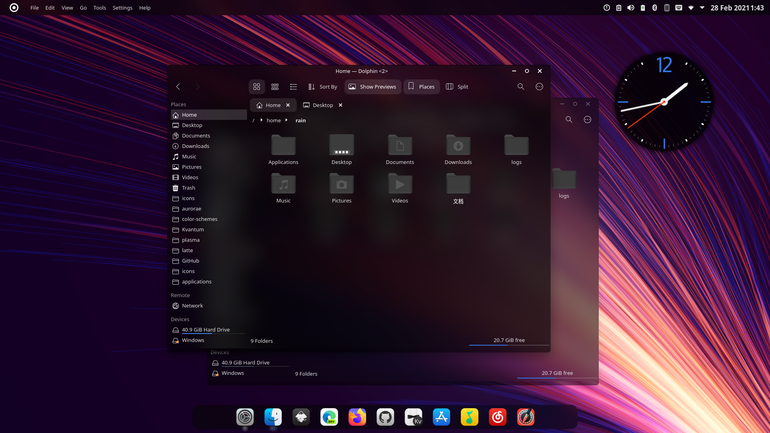 Harmony Aurorae Theme