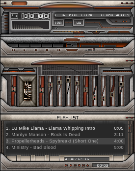 It's my first winamp skin released.
