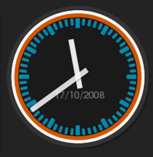 Elegant Brit [Theme for ClockScreenlet)