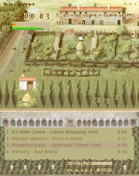 This skin is a composite of various 15th century Italian