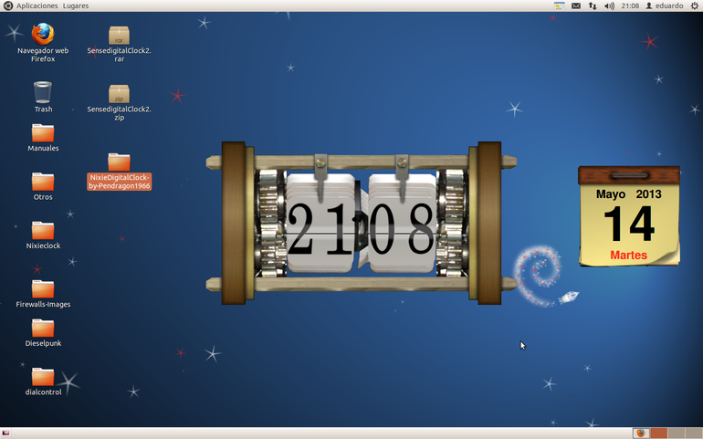 Steampunked SenseDigitalClock v3