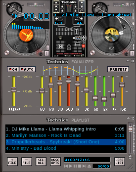 Technics Sl1200mk2 Turntablesmixer