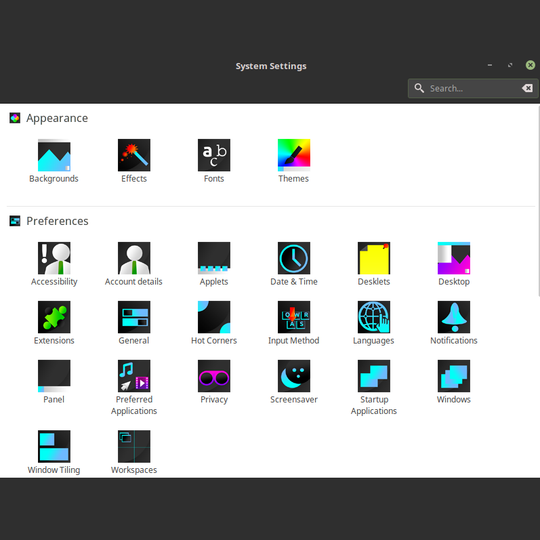 Linux-Dark Icons