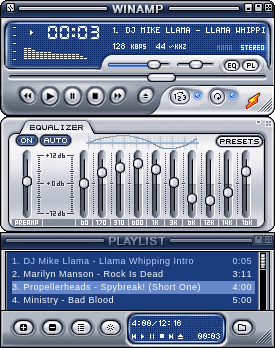WINAMP 5 MODERN SKIN PORTED TO CLASSIC FORMAT