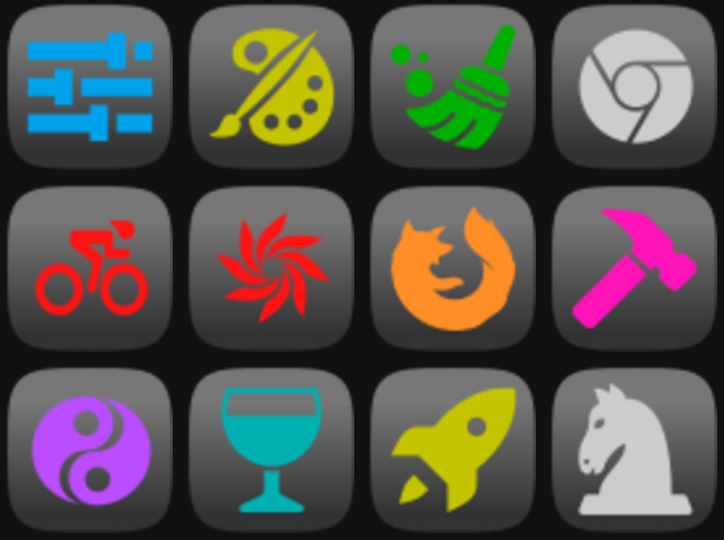 Besgnulinux Black Icon Theme